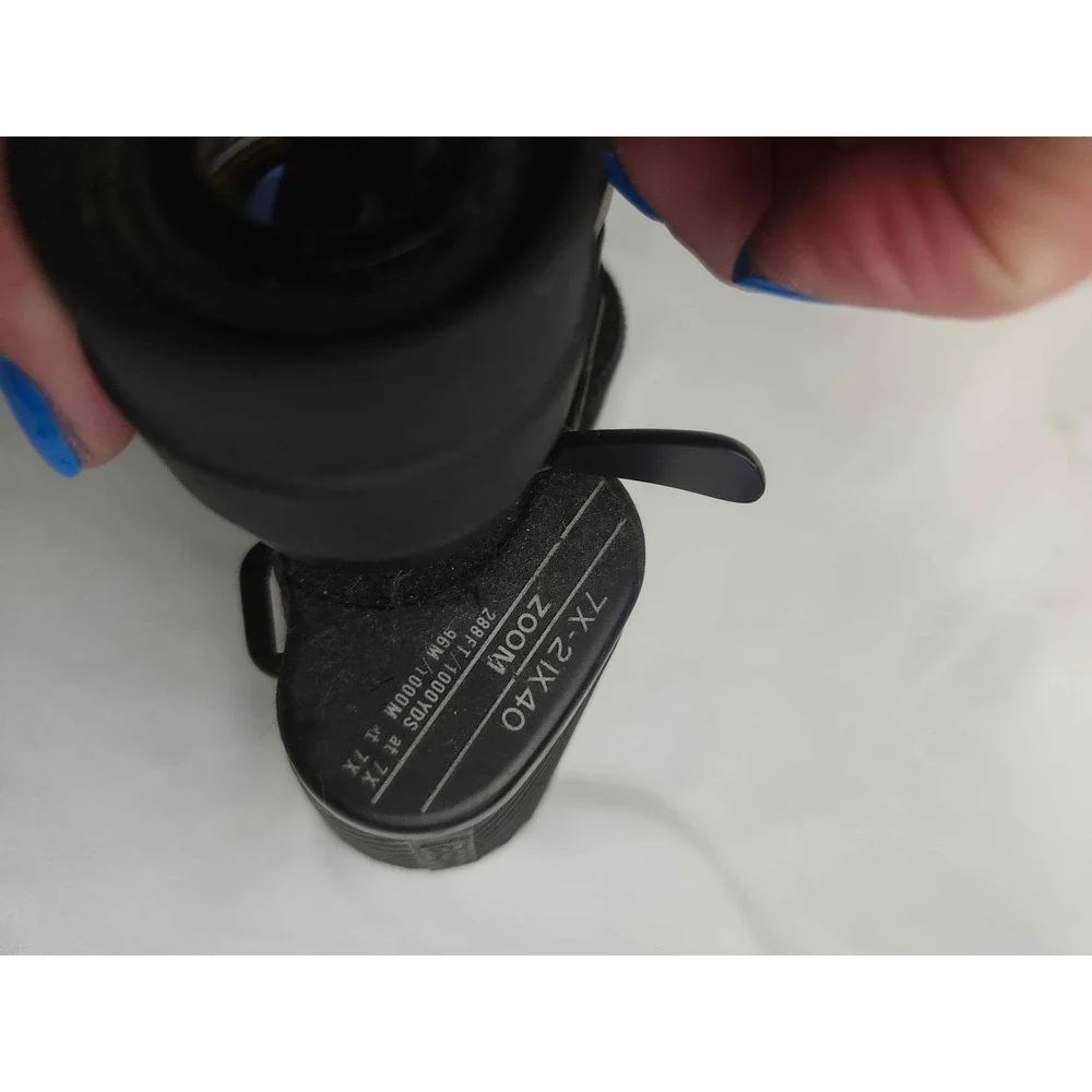 Tasco Zip 7X-21X40 Zoom Binoculars Black Rubber Armored 288FT/1000YDS at 7X